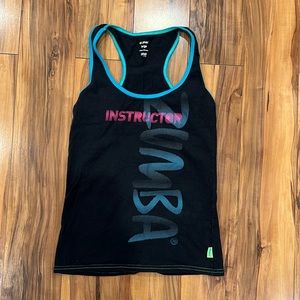 Zumba Instructor tank size large